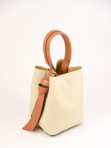 SARA BY JG Handbag 'La Doppia' in Beige: front