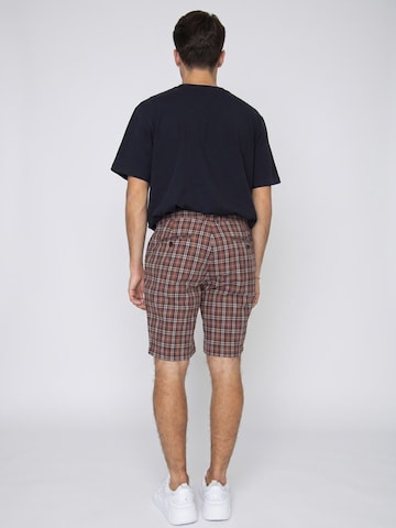 Baggy Pantaloni 'M' Heritage Check Short Brick Red' di Ben Sherman in colori misti