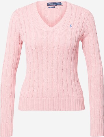 Polo Ralph Lauren Trui 'KIMBERLY' in Roze: voorkant