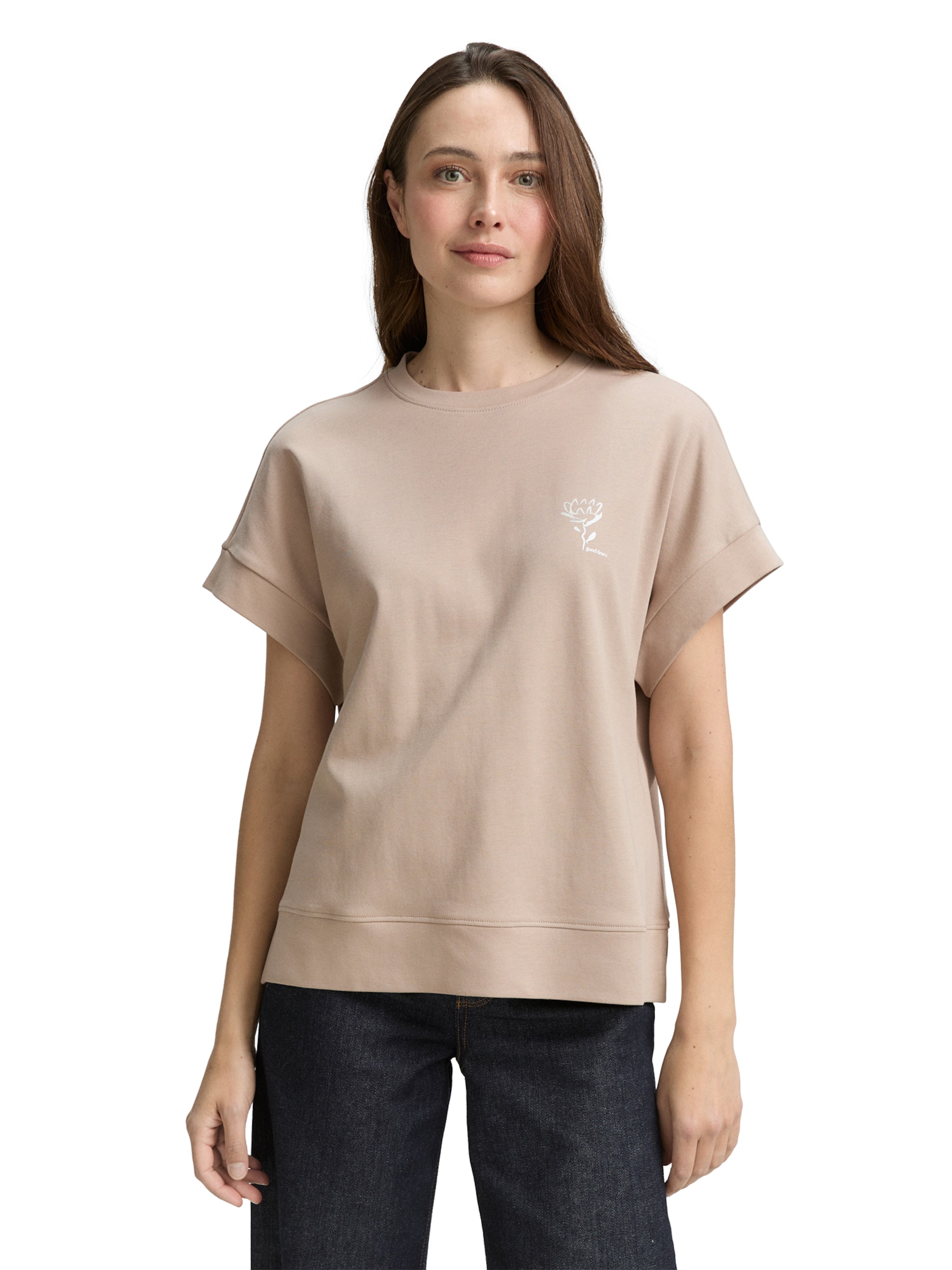 TOM TAILOR - Camiseta en gris: frente