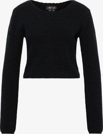 myMo at night Sweater in Black: front