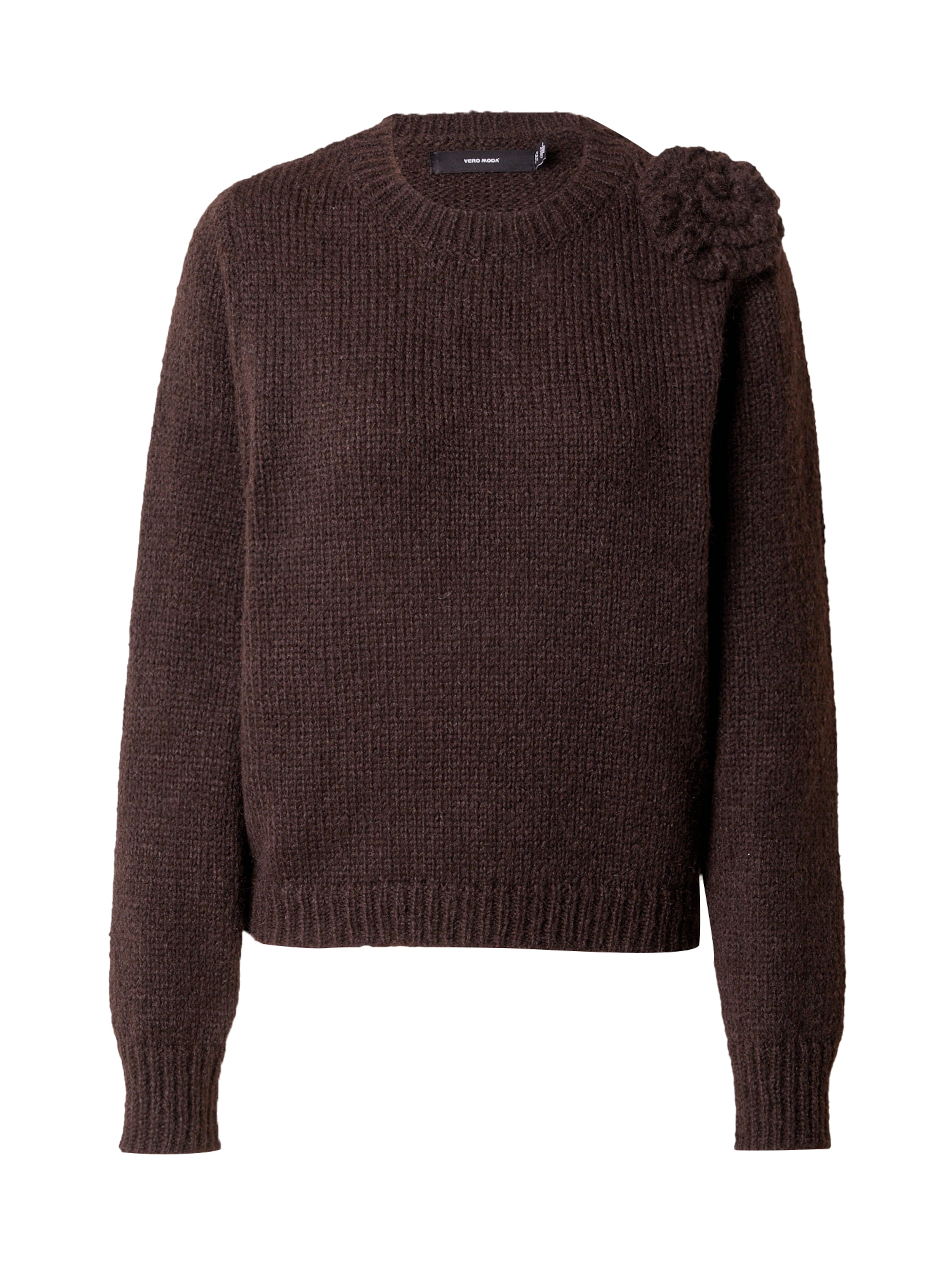 Pullover 'VMADIA' di VERO MODA in marrone: frontale