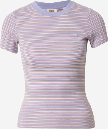 LEVI'S ® Shirt 'Rib Baby Tee' in Purple: front