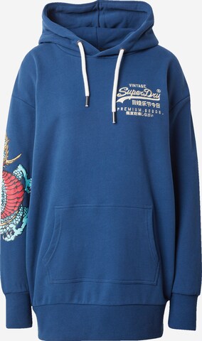 Superdry - Pullover em azul: frente