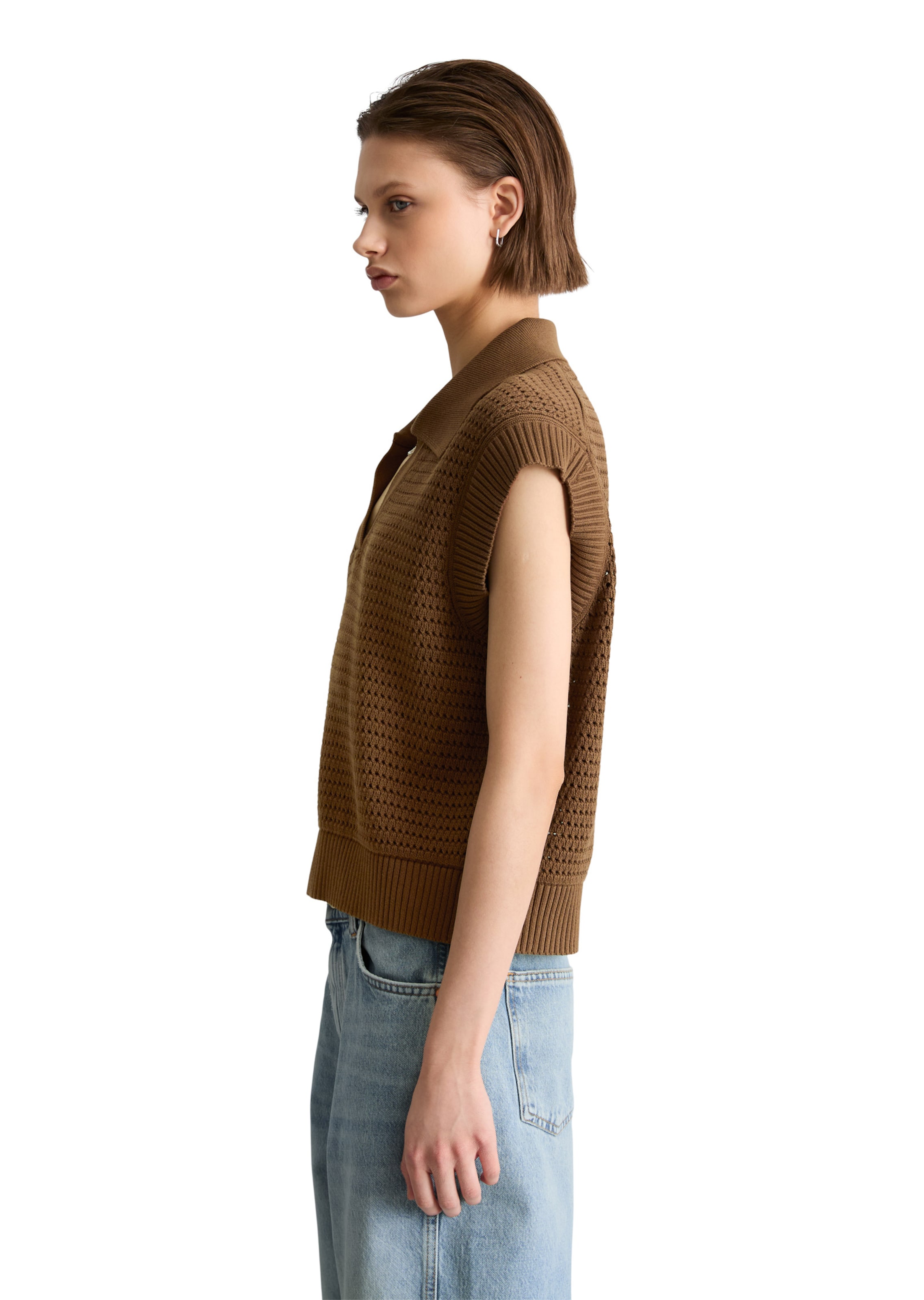 Marc O'Polo DENIM Trui in Bruin