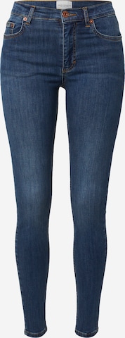 FRENCH CONNECTION סקיני ג'ינס בכחול: מלפנים