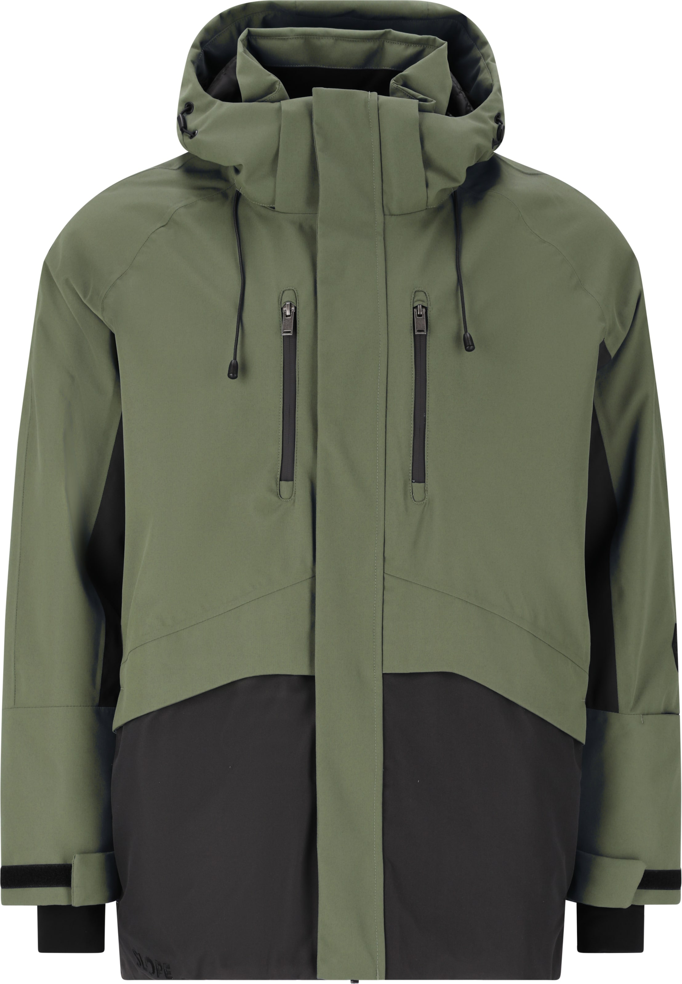 SLOPE Outdoorjacke 'Kenai' in Grün: Vorderseite