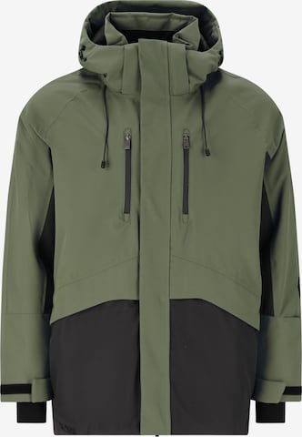 SLOPE Outdoorjacke 'Kenai' in Grün: Vorderseite