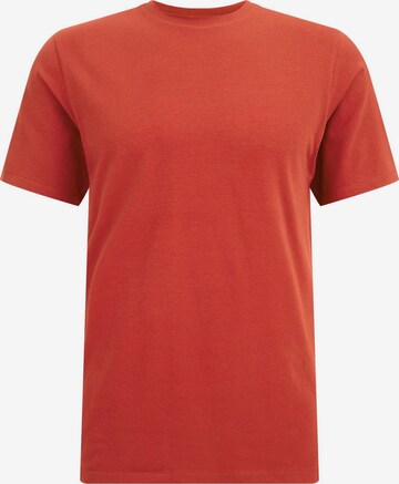 WE Fashion Shirt in Rood: voorkant