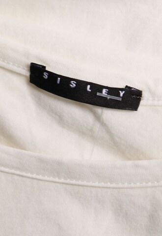 Sisley T-Shirt XS in Weiß