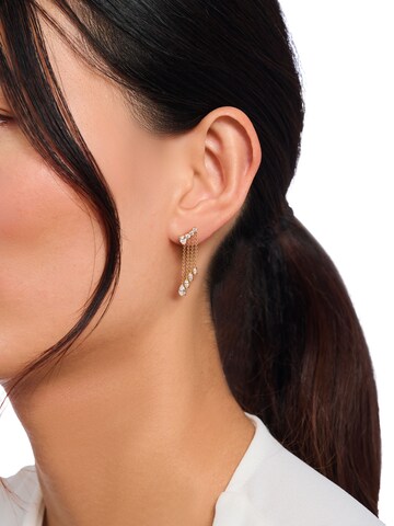 Thomas Sabo Ohrringe in Gold: Vorderseite