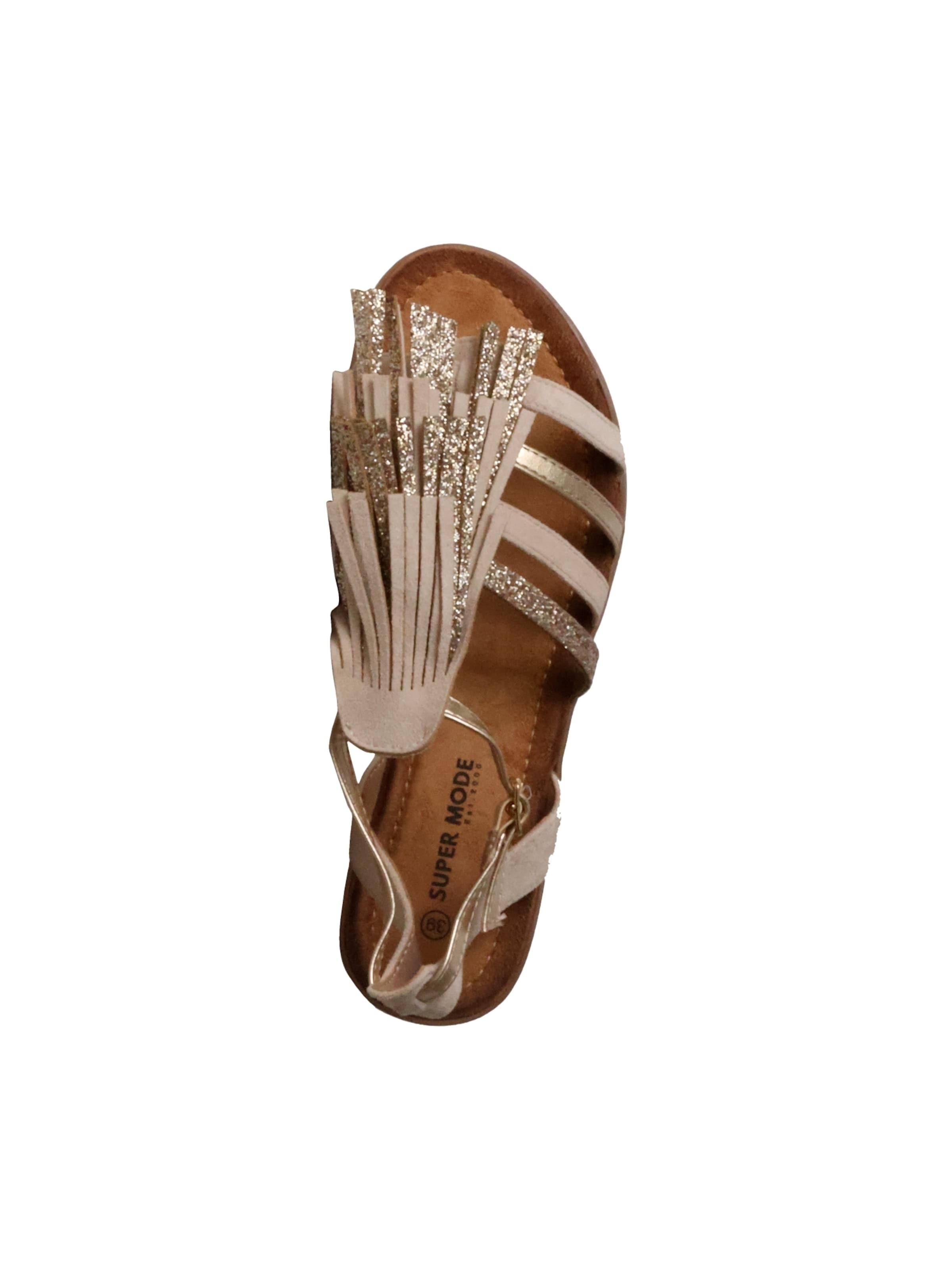 Super Mode - Sandalias en beige