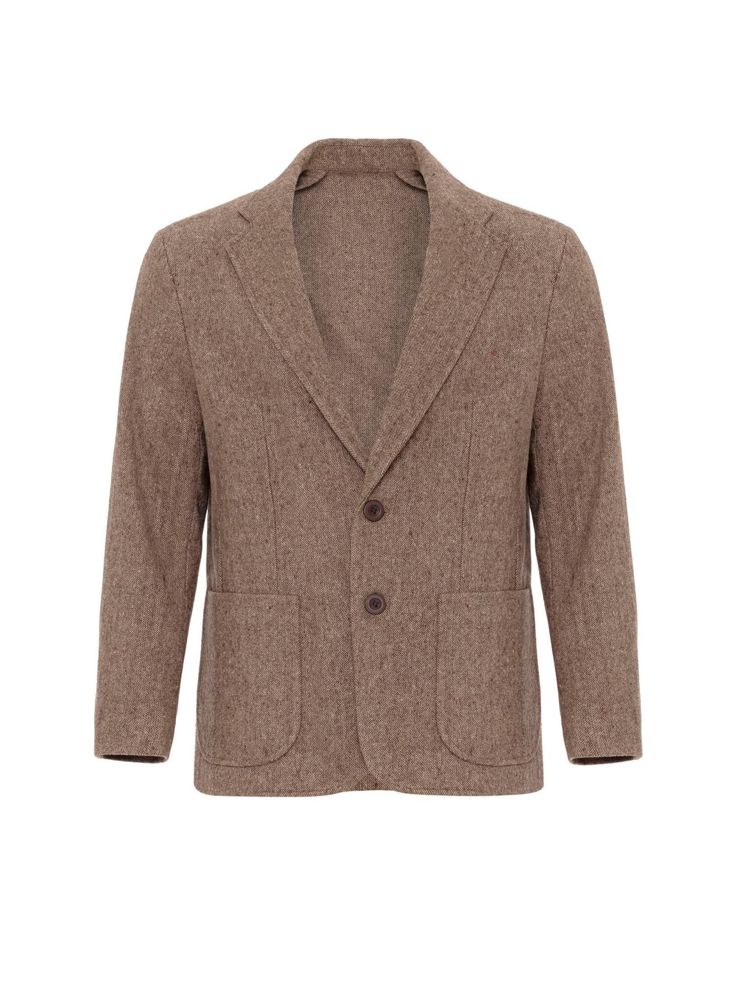 Antioch Regular fit Blazer in Brown: front