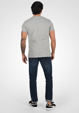 BLEND T-Shirt Bill in Grau