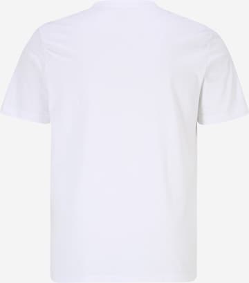 Jack & Jones Plus Shirt 'SPLASH' in White