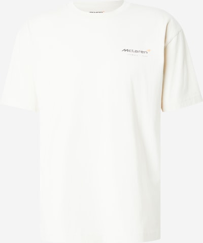 Marškinėliai 'F1 MCLAREN VEGAS' iš HOLLISTER, spalva – kremo / melsvai pilka / oranžinė / juoda, Prekių apžvalga