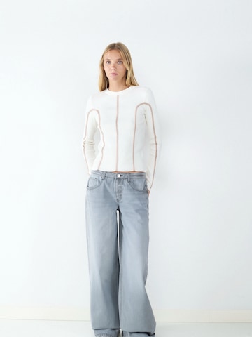 BALMOHK Barrel Jeansy 'RITA' w kolorze szary