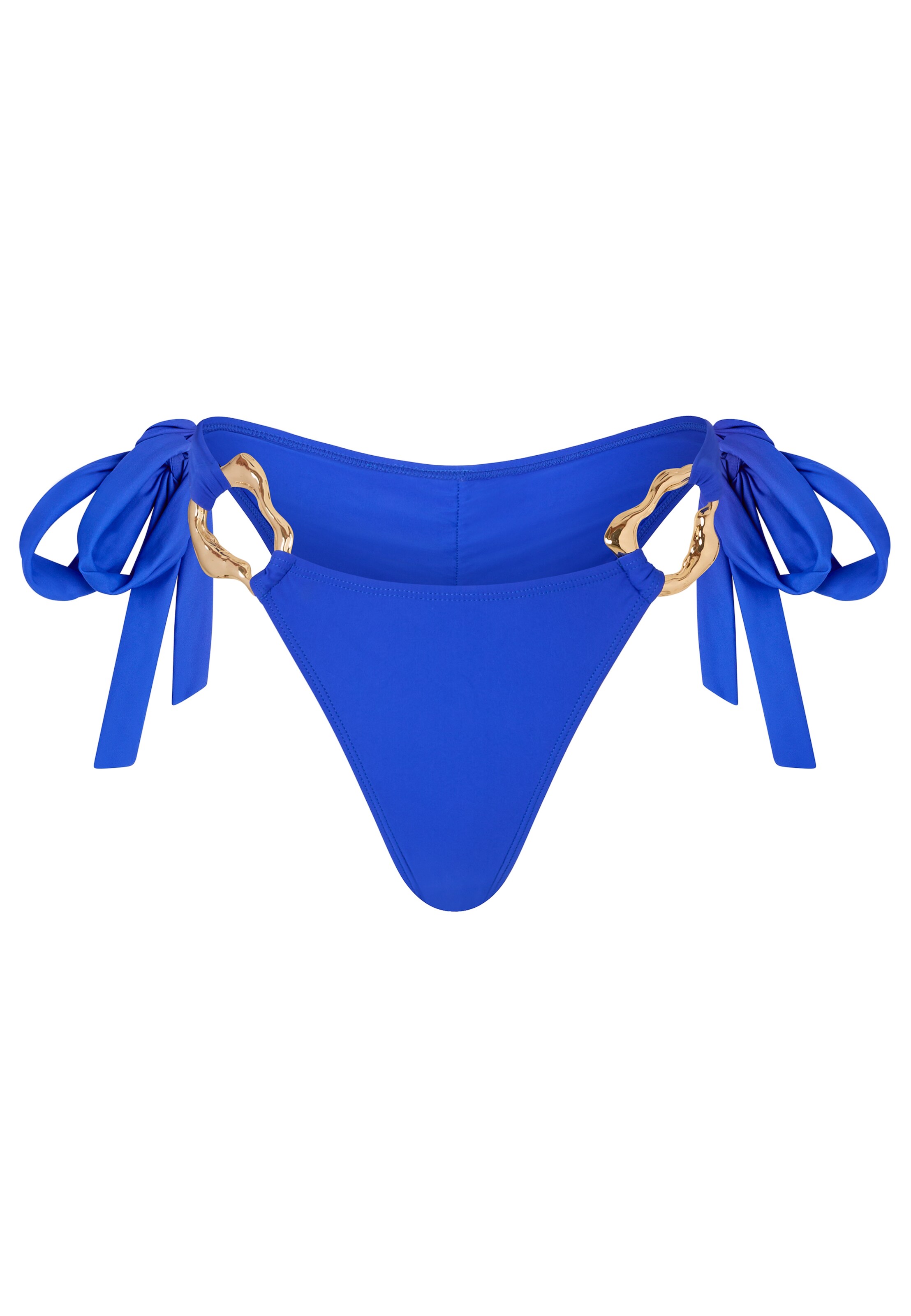 Moda Minx Bikinihose in Blau: Vorderseite