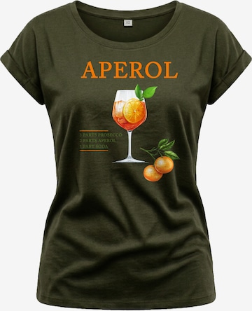 MAKAYA Shirt 'Aperoli' in Green: front