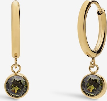 Lucardi Ohrringe in Gold: Vorderseite