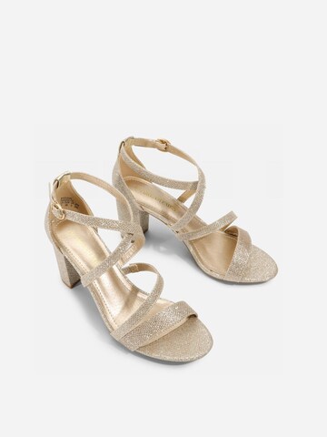 Dream Pairs Riemensandale‌‌‌‌‌ in Gold