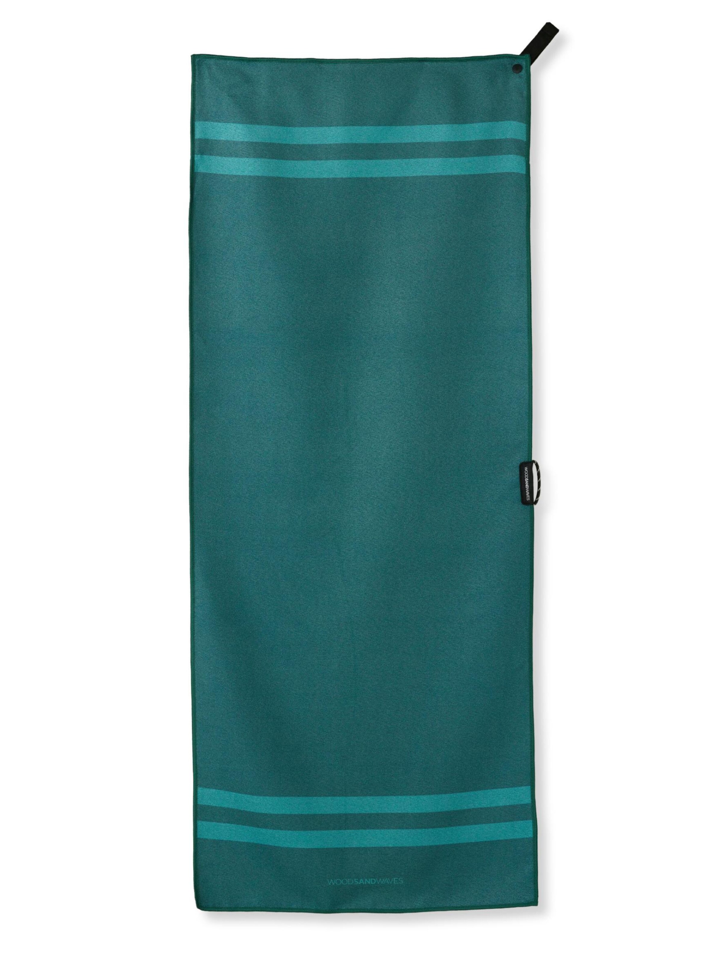 woodsandwaves Towel in Green: front