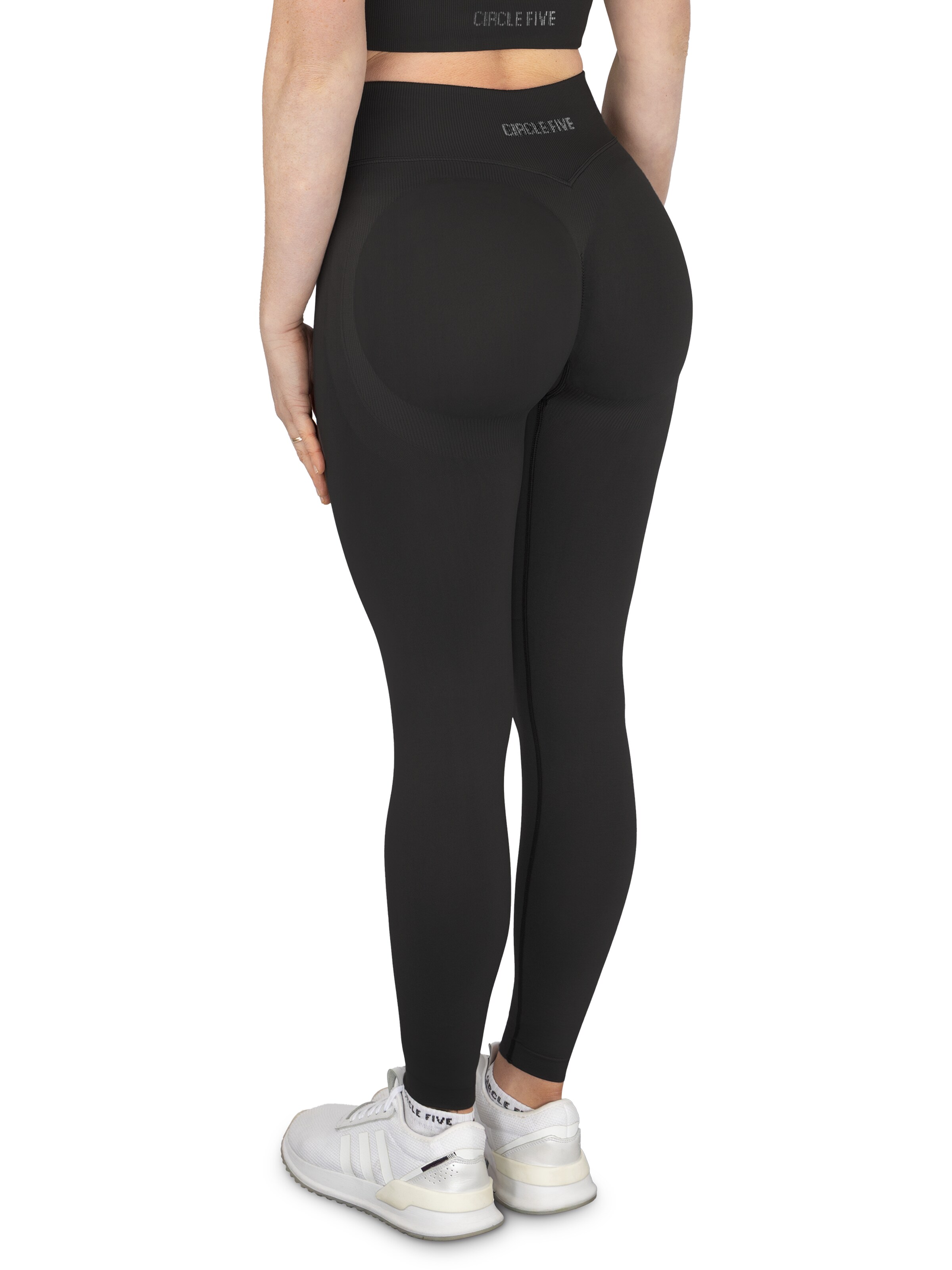 Circle Five Skinny Leggings 'Skinny Scrunch Shape Leggings'‌‌‌‌‌‌‌‌‌‌ in Schwarz