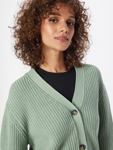 ABOUT YOU Knit Cardigan 'Sana' in Green