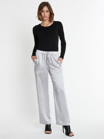 Ana Alcazar Regular Hose 'Sibby' in Silber