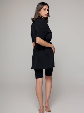 SIYA Swimwear High neck Badpak 'South – Semi Burkini/Modest' in Zwart
