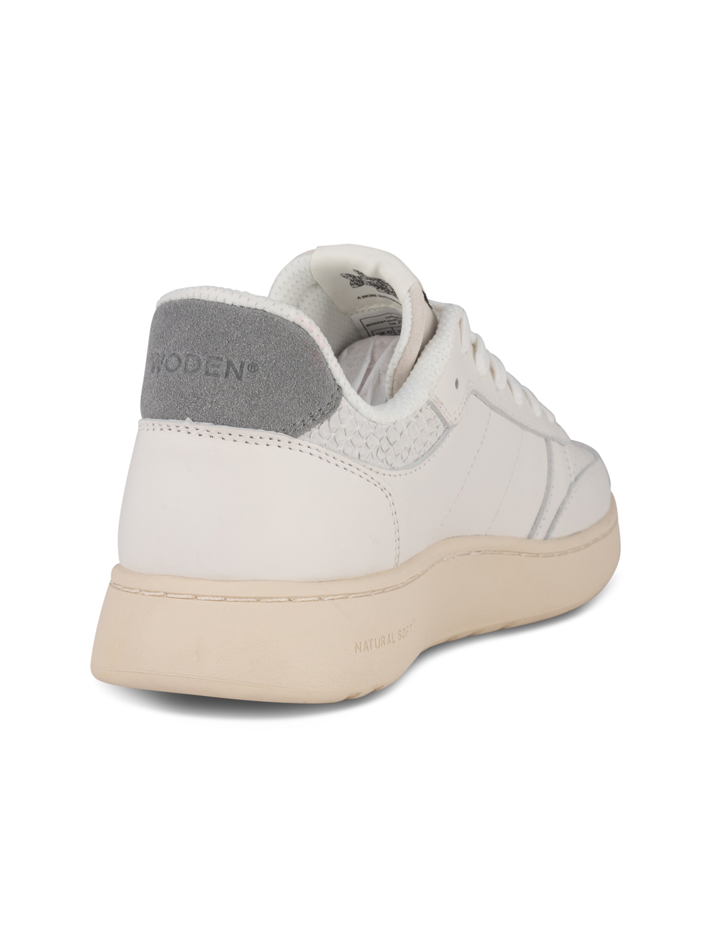 WODEN Sneaker 'Frode Leather' in Weiß