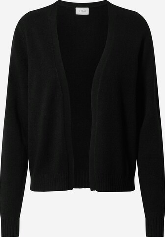 VILA Knit cardigan 'Ril' in Black: front