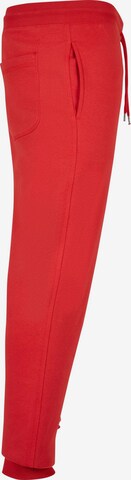 Urban Classics Tapered Pants in Red