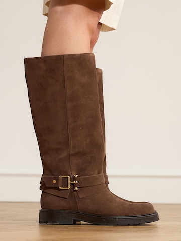 Bottes no stress en marron
