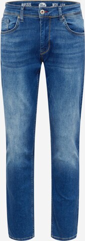 Petrol Industries Regular Jeans 'Russel' in Blauw: voorkant