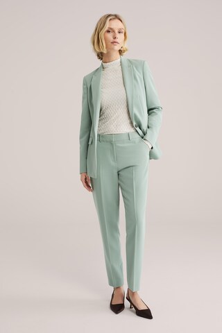 WE Fashion Slimfit Broek in Groen