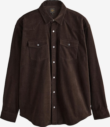 Next Regular Fit Skjorte i brun: forside