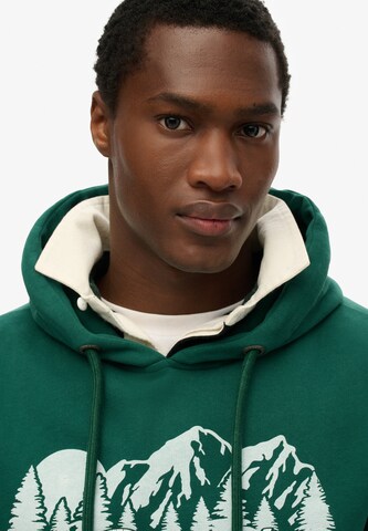 Superdry Sweatshirt 'Outfitters' in Groen