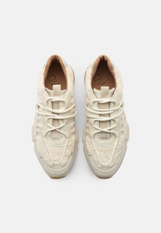 DWRS Sneakers laag 'LOS ANGELES teddy' in Beige