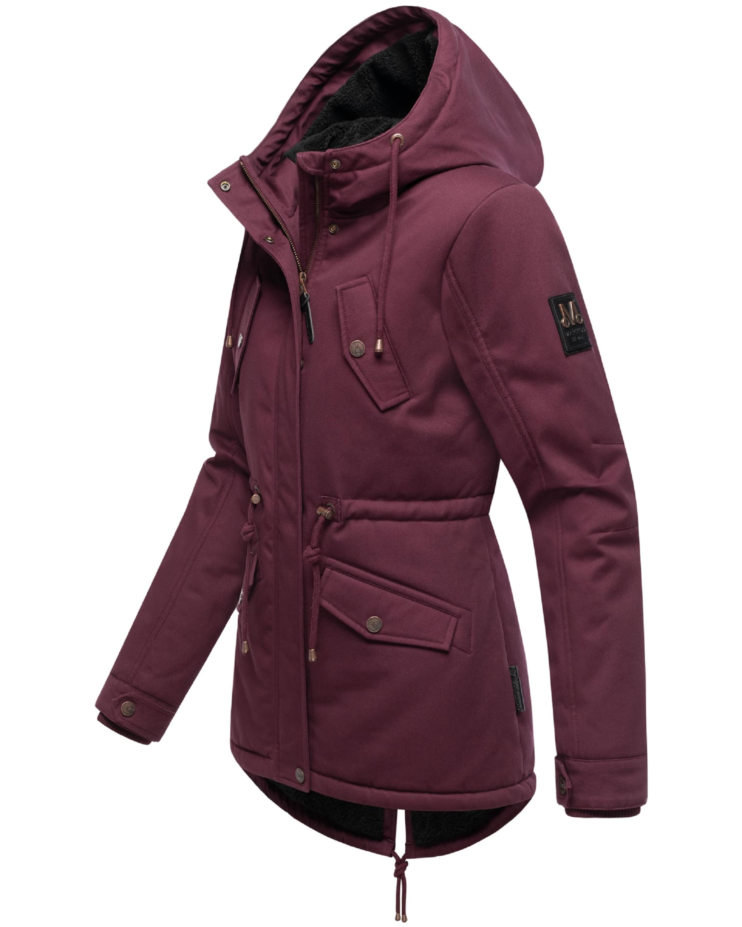 MARIKOO Winterparka 'Manolya' in Rood