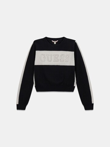 GUESS Sweatshirt in Black: front