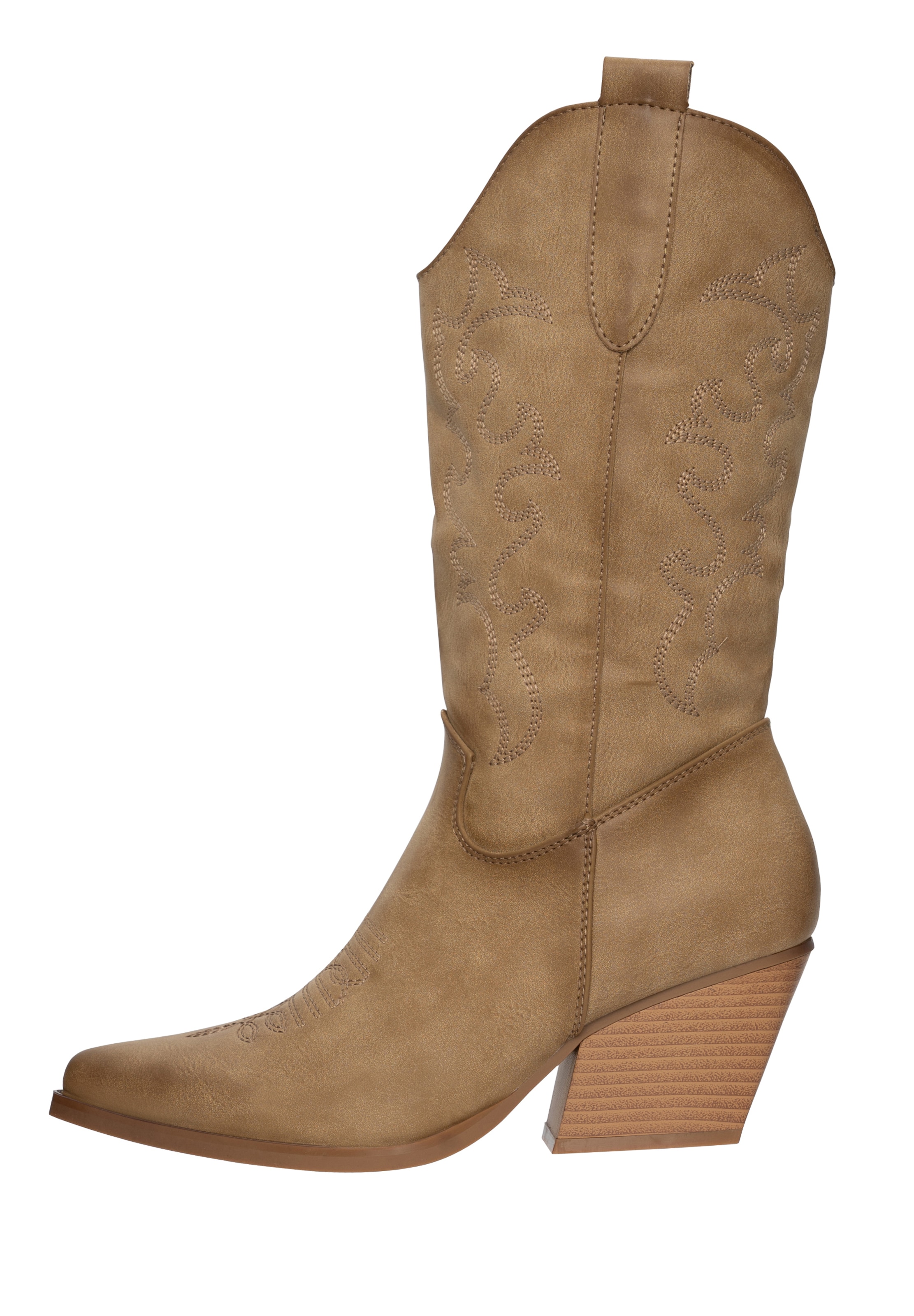 Salinyang Comwboystøvler i brun