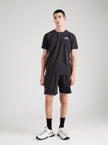 EA7 Emporio Armani Tracksuit in Black: front