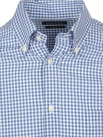 Steppin' out Regular fit Button Up Shirt in Blue