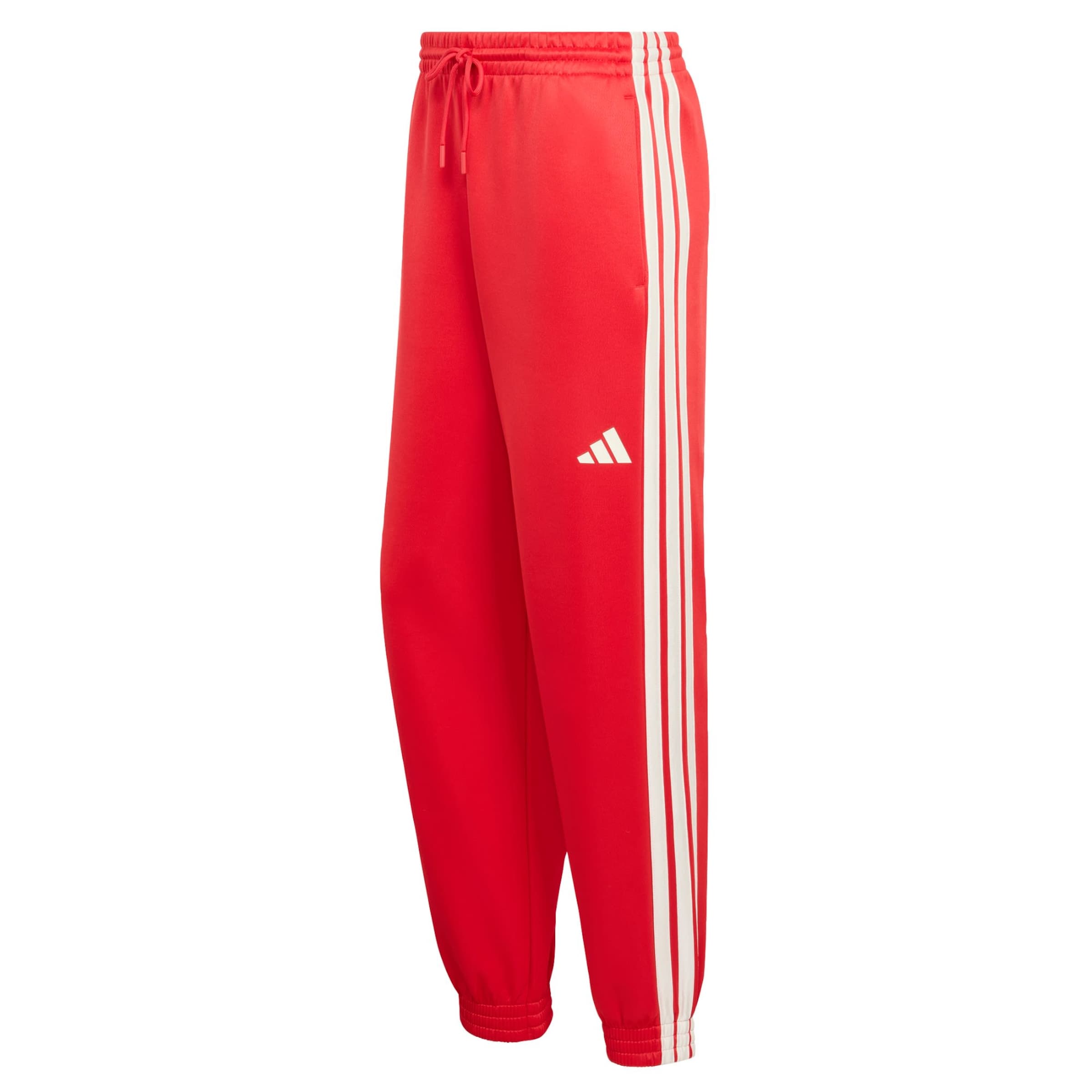 Tapered Pantaloni sportivi 'Stadium' di ADIDAS SPORTSWEAR in rosso: frontale