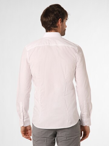 Finshley & Harding Slim Fit Hemd in Weiß