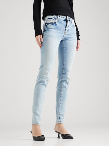 ARMANI EXCHANGE Skinny Jeans i blå: framsida