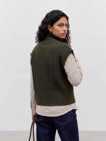 VERO MODA - Chaleco de punto 'VMBANG' en verde