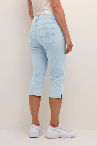 CULTURE Slimfit Jeans 'Milky' i blå