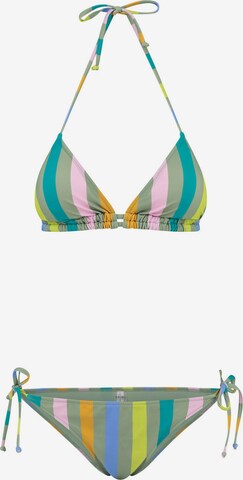 Shiwi Trikotni nedrčki Bikini | zelena barva: sprednja stran